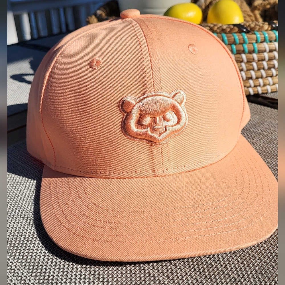 Melonwear Chicago Cubs Baseball Cap Peach Color